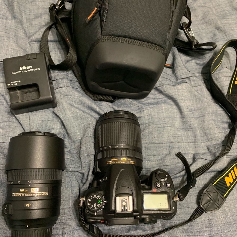 Nikon D7000 with Accessories
